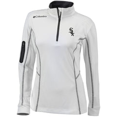 MLB Chicago White Sox Columbia Women's Omni-Wick Shotgun Quarter-Zip Pullover Top