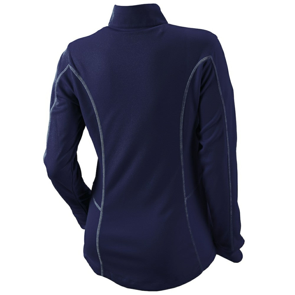 MLB Milwaukee Brewers Columbia Women's Omni-Wick Shotgun Quarter-Zip Pullover Top