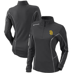 MLB San Diego Padres Columbia Women's Omni-Wick Shotgun Quarter-Zip Pullover Top