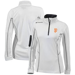 MLB San Francisco Giants Columbia Women's Omni-Wick Shotgun Quarter-Zip Pullover Top