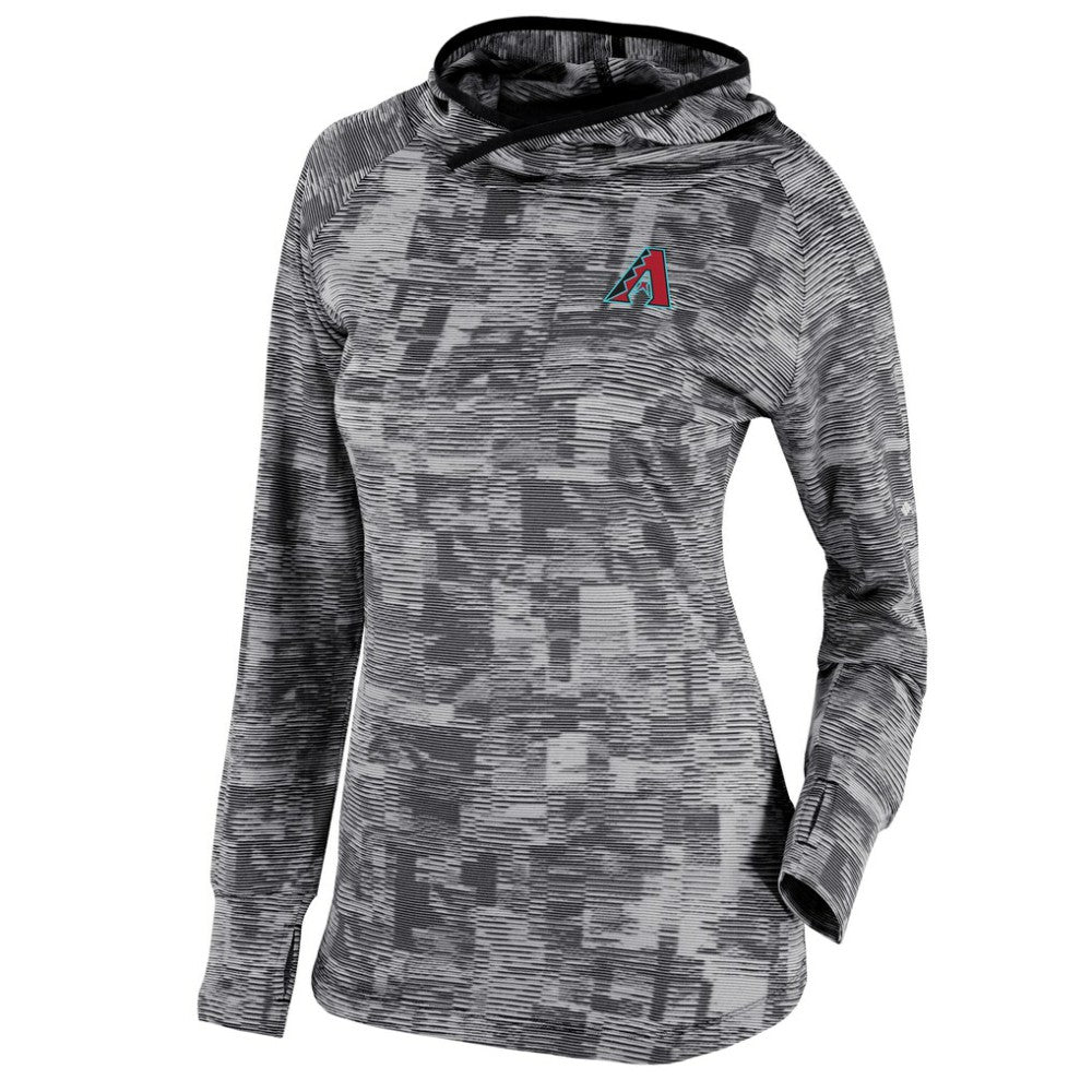 MLB Arizona Diamondbacks Columbia Women's Omni-Wick Sunday Ball Pullover Hoodie