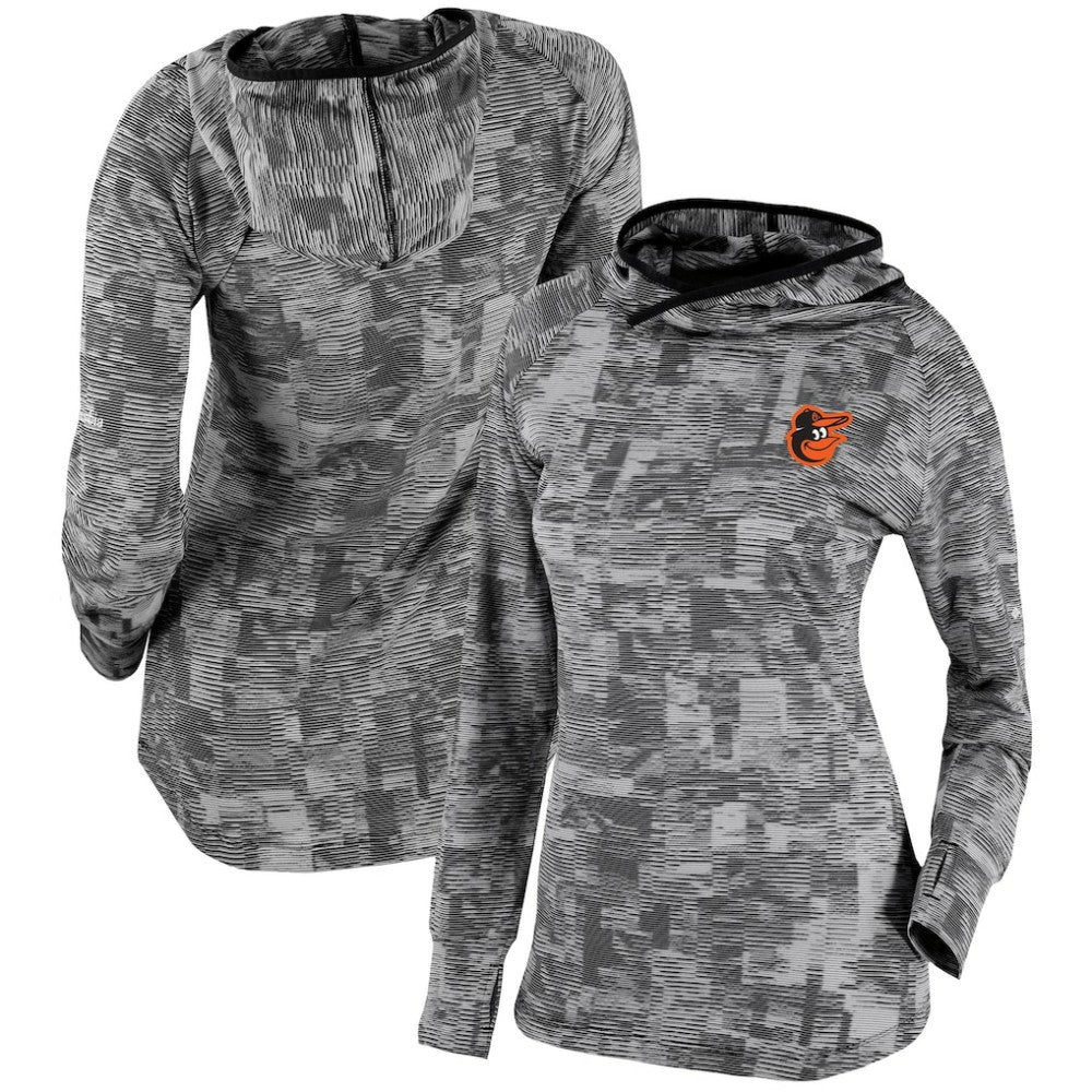 MLB Baltimore Orioles Columbia Women's Omni-Wick Sunday Ball Pullover Hoodie