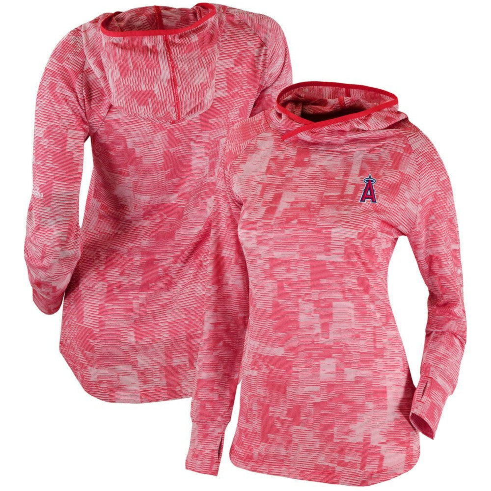 MLB Los Angeles Angels Columbia Women's Omni-Wick Sunday Ball Pullover Hoodie