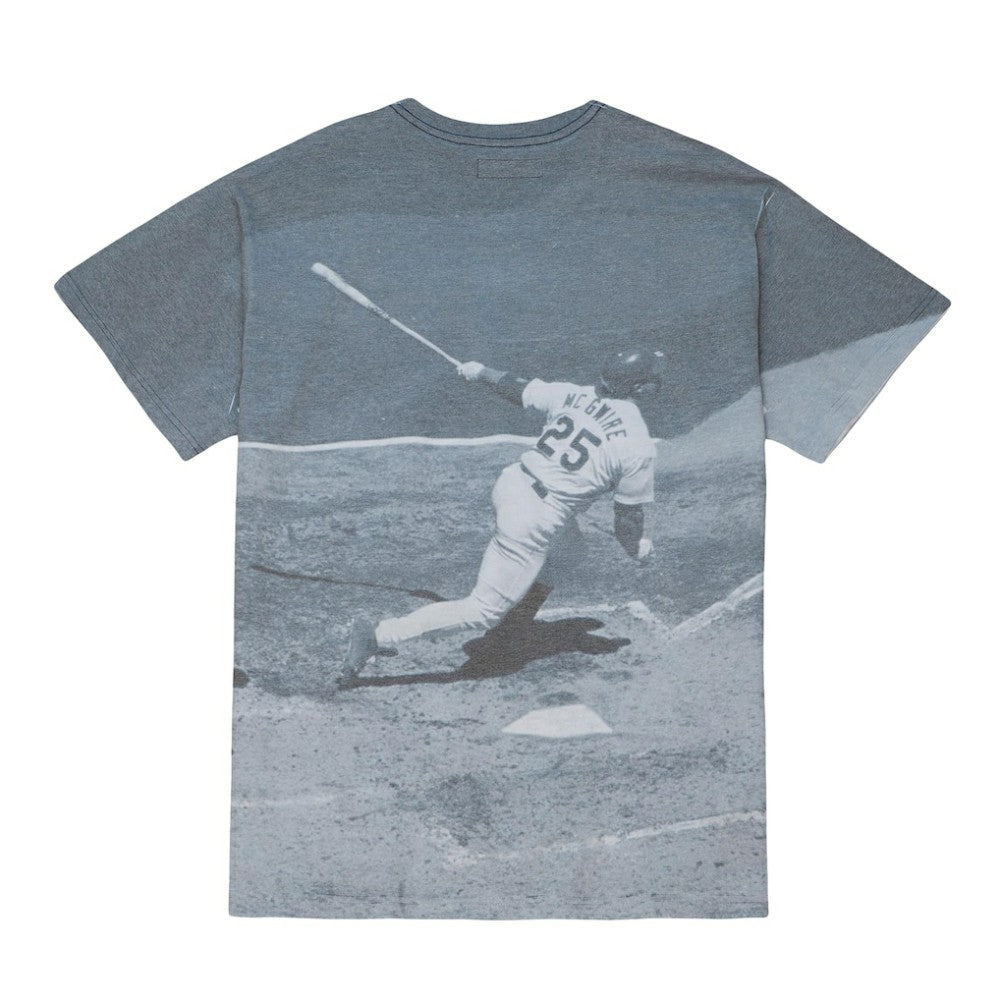 MLB Mark McGwire St. Louis Cardinals Mitchell & Ness Cooperstown Collection Highlight Sublimated Player Graphic T-Shirt