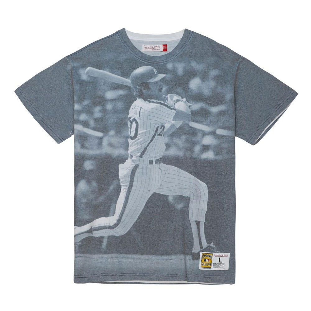 MLB Mike Schmidt Philadelphia Phillies Mitchell & Ness Cooperstown Collection Highlight Sublimated Player Graphic T-Shirt