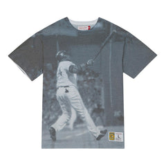 MLB David Ortiz Boston Red Sox Mitchell & Ness Cooperstown Collection Highlight Sublimated Player Graphic T-Shirt