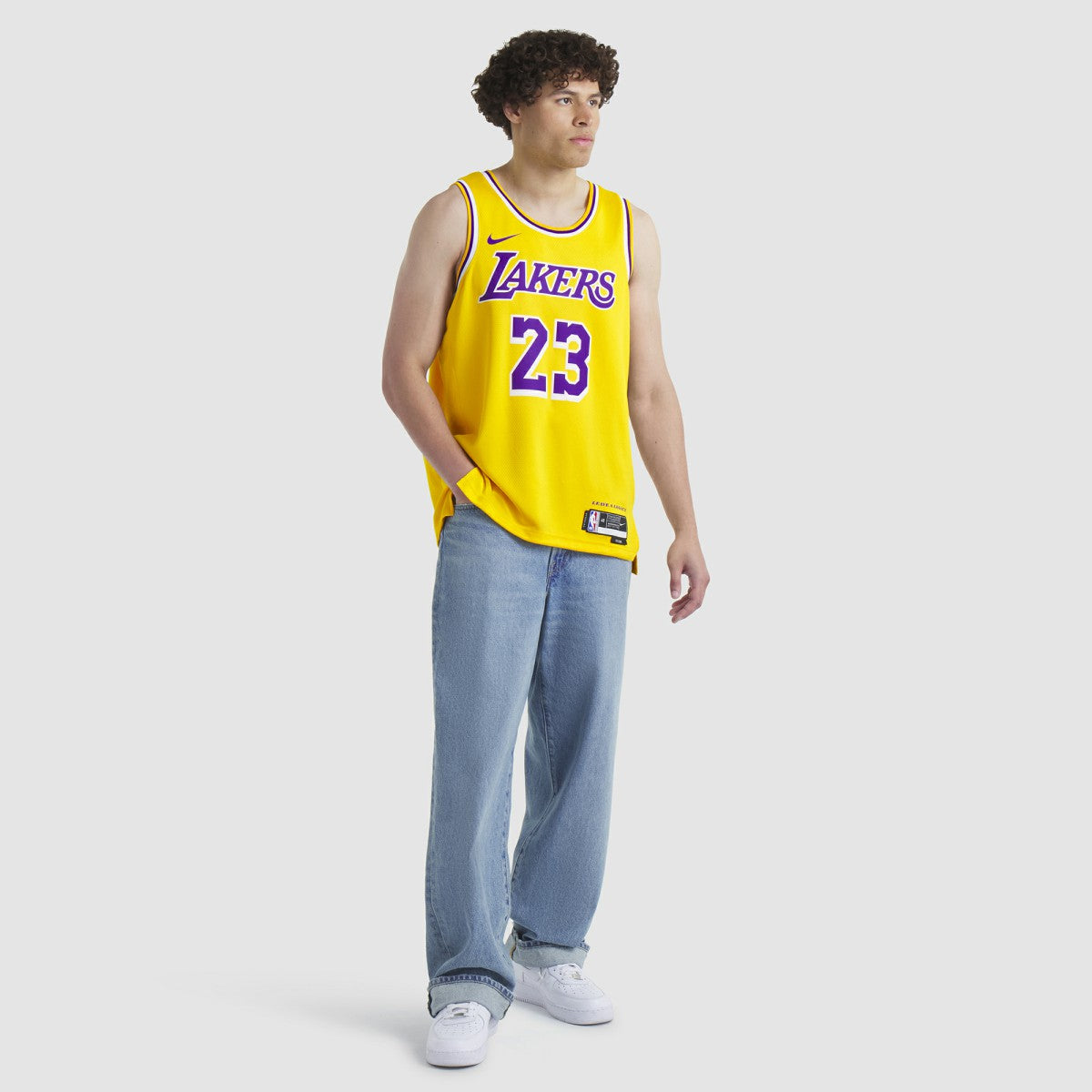 NBA LeBron James Los Angeles Lakers Unisex Swingman Jersey