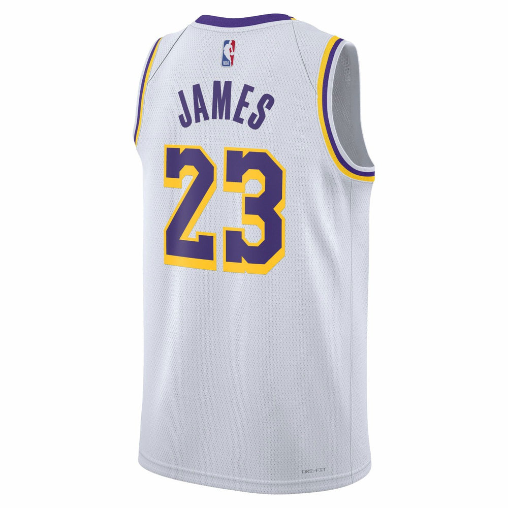 NBA LeBron James Los Angeles Lakers Unisex Swingman Jersey