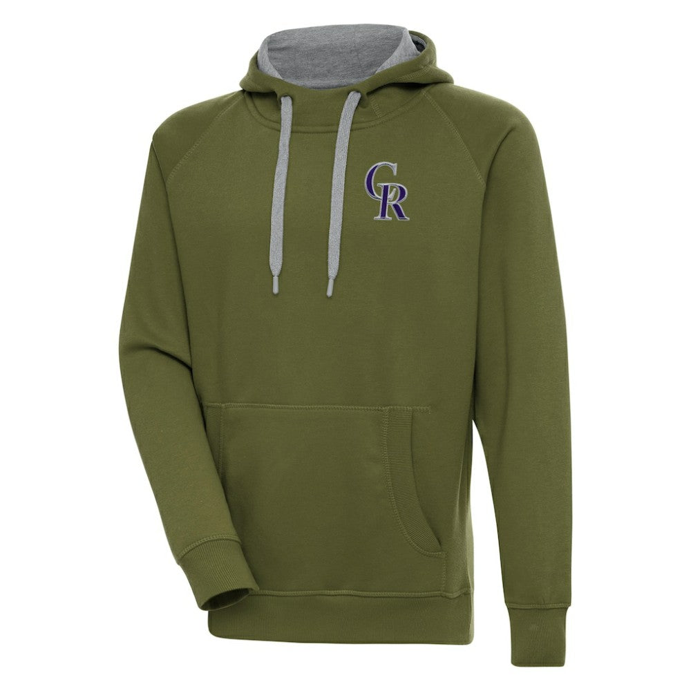 MLB Colorado Rockies Antigua Victory Pullover Hoodie