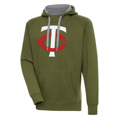 MLB Minnesota Twins Antigua Victory Pullover Hoodie