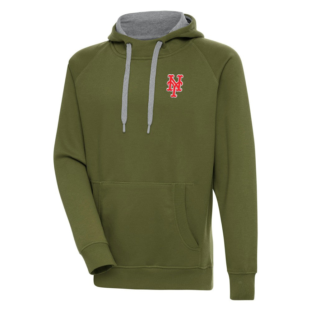 MLB New York Mets Antigua Victory Pullover Hoodie