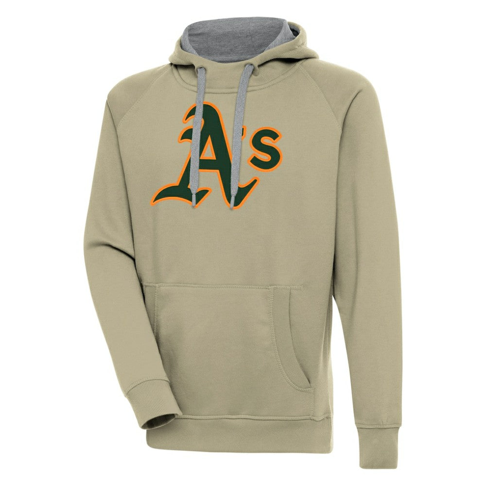 MLB Athletics Antigua Victory Pullover Hoodie