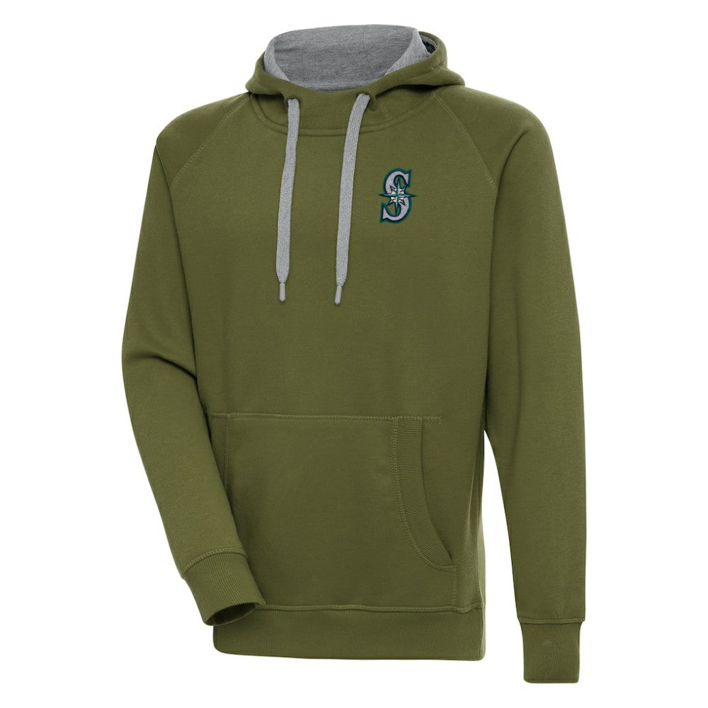 MLB Seattle Mariners Antigua Victory Pullover Hoodie