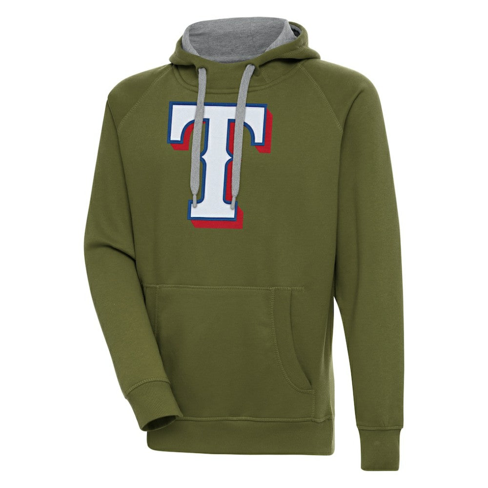 MLB Texas Rangers Antigua Victory Pullover Hoodie