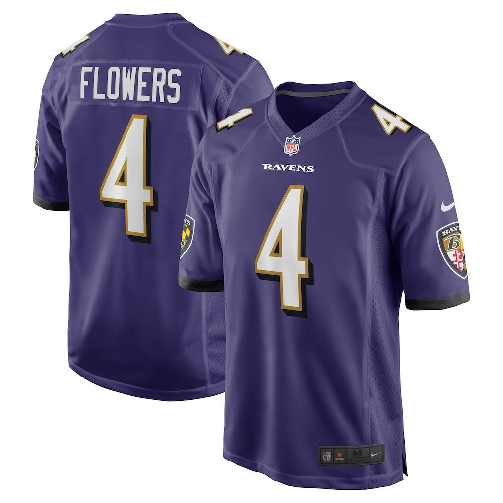 Zay Flowers  Game Jersey - Baltimore Ravens
