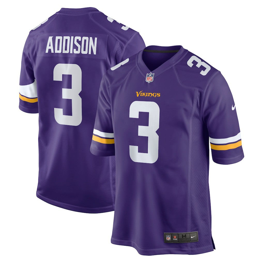 Jordan Addison  Game Jersey - Minnesota Vikings