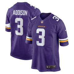 Jordan Addison  Game Jersey - Minnesota Vikings
