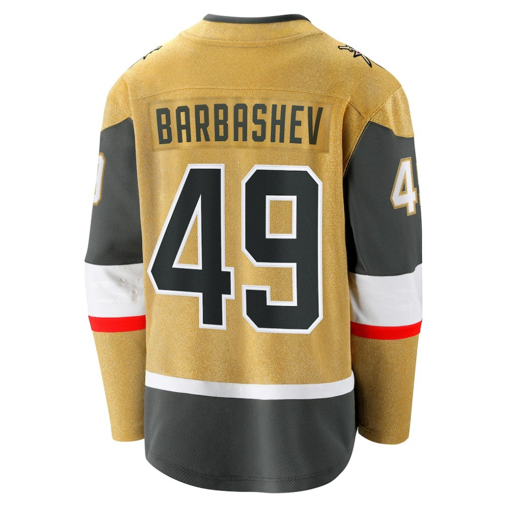 NHL Gold Ivan Barbashev Vegas Golden Knights Fanatics Home Breakaway Jersey