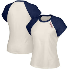MLB Boston Red Sox Lusso Women's Nikki Raglan T-Shirt