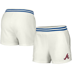 MLB Atlanta Braves Lusso Women's Maeg Tri-Blend Pocket Shorts