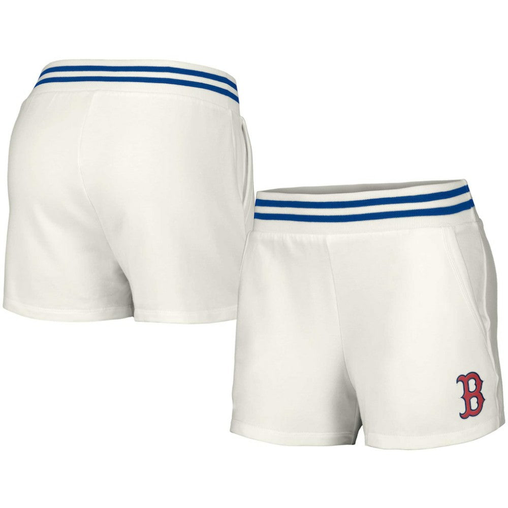MLB Boston Red Sox Lusso Women's Maeg Tri-Blend Pocket Shorts