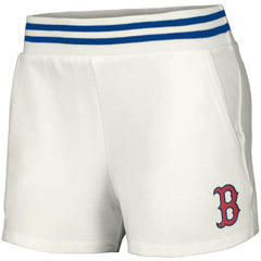 MLB Boston Red Sox Lusso Women's Maeg Tri-Blend Pocket Shorts