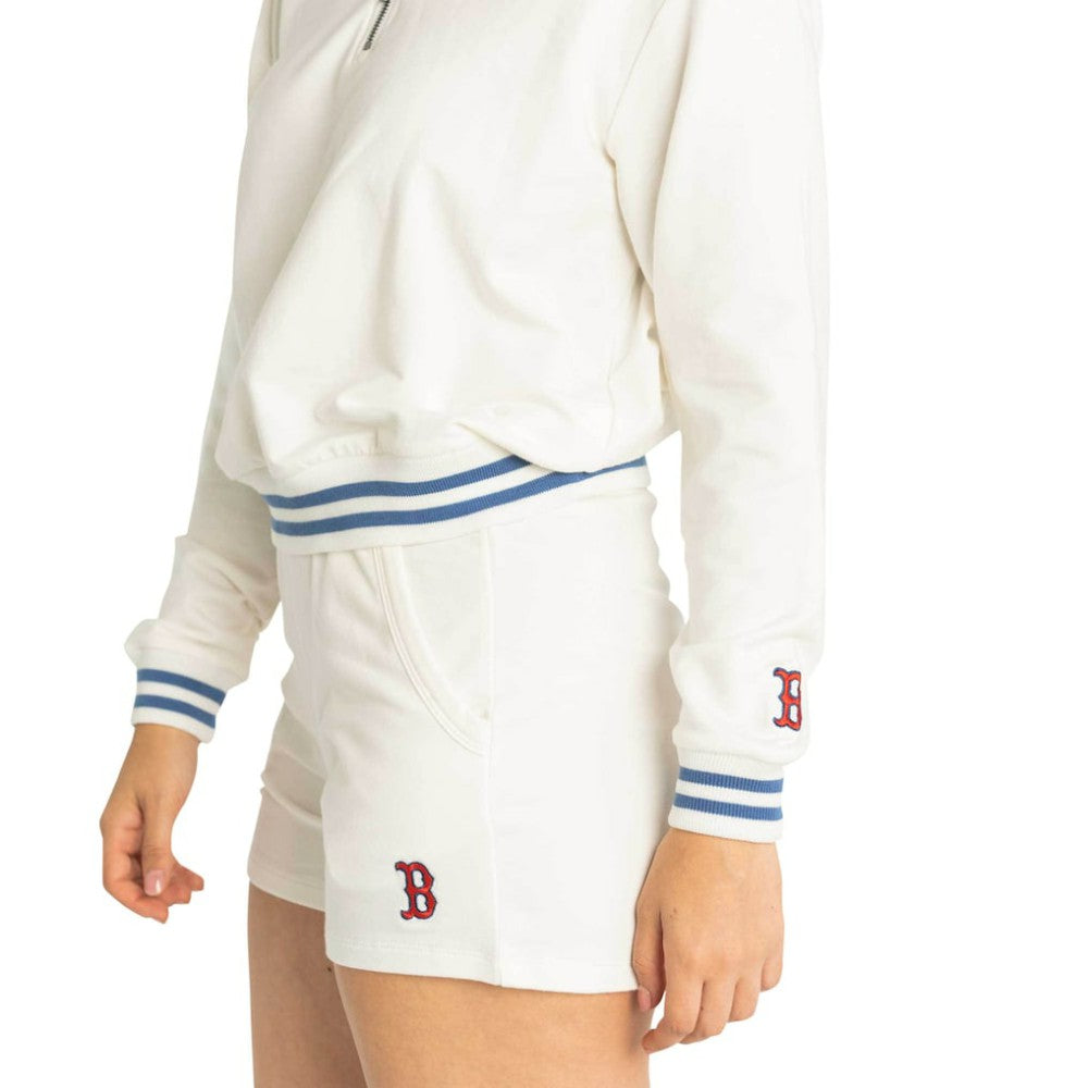 MLB Boston Red Sox Lusso Women's Maeg Tri-Blend Pocket Shorts