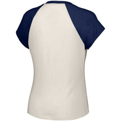 MLB Atlanta Braves Lusso Women's Nikki Raglan T-Shirt