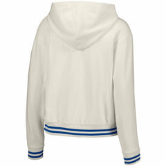 MLB Atlanta Braves Lusso Women's Magnolia Tri-Blend Quarter-Zip Hoodie