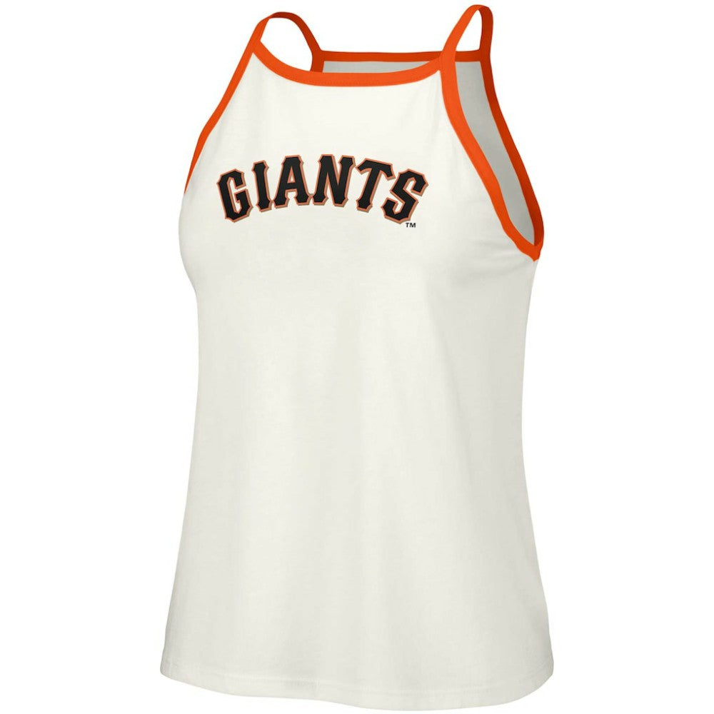 MLB San Francisco Giants Lusso Women's Nadine Halter Tank Top