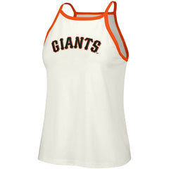 MLB San Francisco Giants Lusso Women's Nadine Halter Tank Top