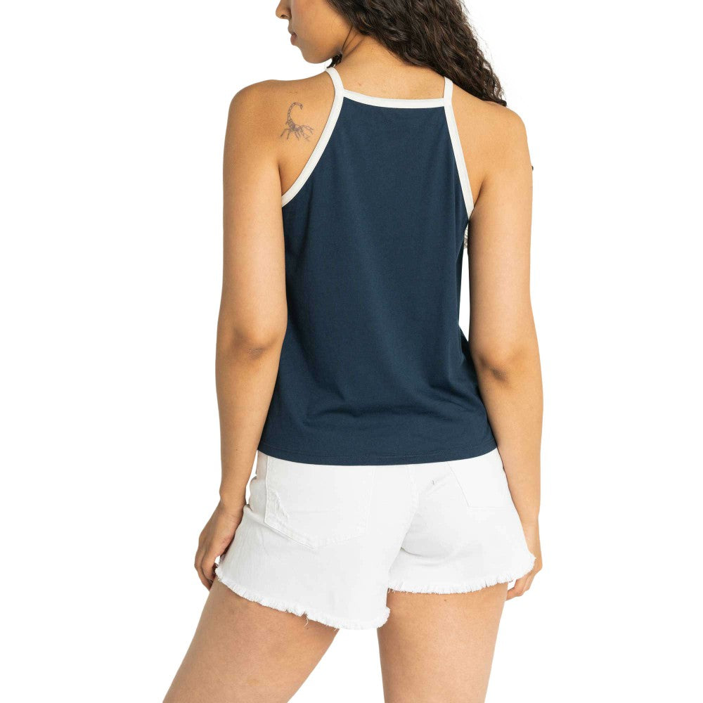 MLB Houston Astros Lusso Women's Nadine Halter Tank Top