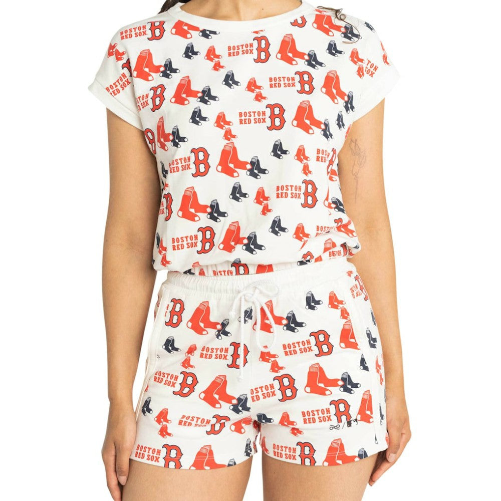 MLB Boston Red Sox Lusso Women's Marge Shorts