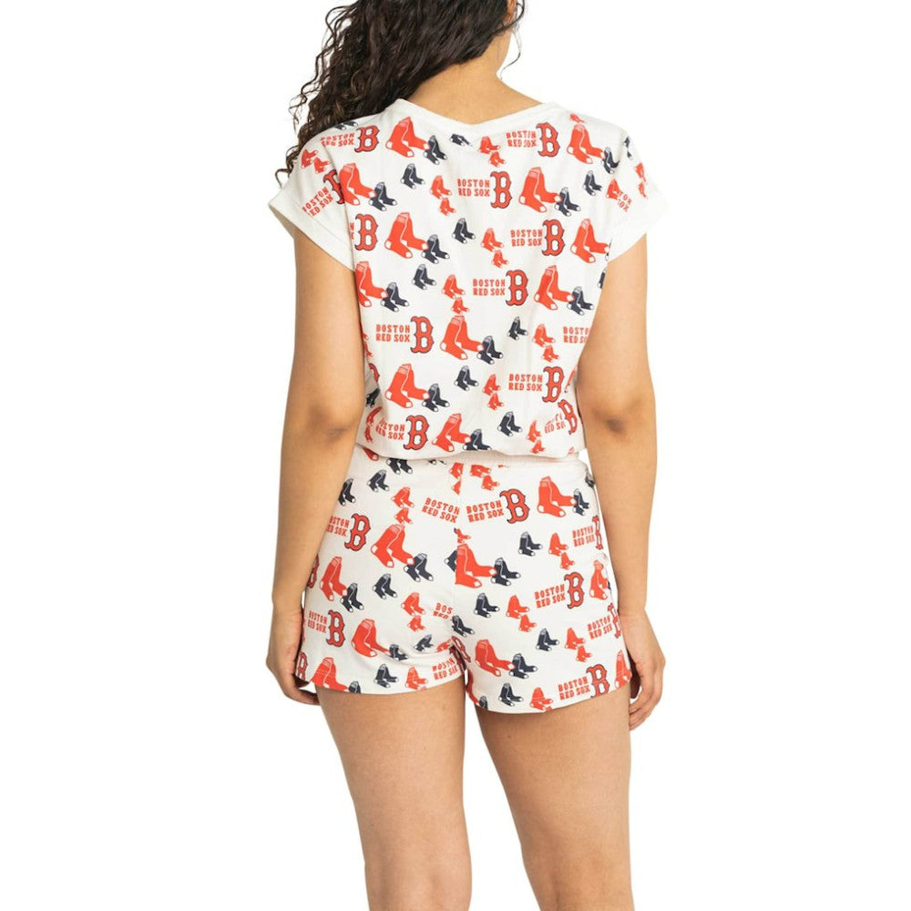 MLB Boston Red Sox Lusso Women's Marge Shorts
