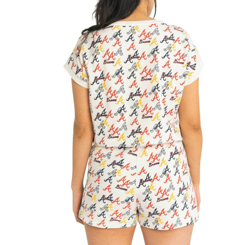 MLB Atlanta Braves Lusso Women's Marge Shorts
