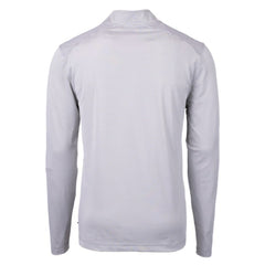 MLB Baltimore Orioles Cutter & Buck Virtue Eco Pique Micro Stripe Recycled Quarter-Zip Pullover Top