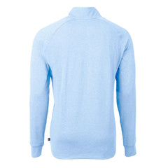MLB Atlanta Braves Cutter & Buck Adapt Eco Knit Stretch Recycled Quarter-Zip Pullover Top