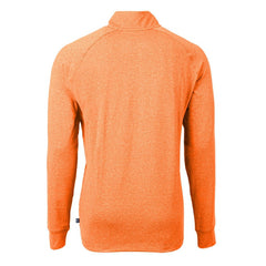 MLB Baltimore Orioles Cutter & Buck Adapt Eco Knit Stretch Recycled Quarter-Zip Pullover Top
