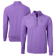 MLB Colorado Rockies Cutter & Buck Adapt Eco Knit Stretch Recycled Quarter-Zip Pullover Top