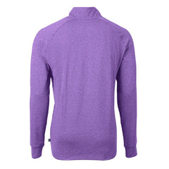 MLB Colorado Rockies Cutter & Buck Adapt Eco Knit Stretch Recycled Quarter-Zip Pullover Top