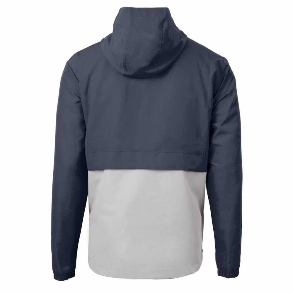 MLB Atlanta Braves Cutter & Buck Charter Eco Recycled Half-Zip Anorak Jacket