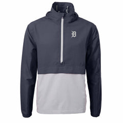 MLB Detroit Tigers Cutter & Buck Charter Eco Recycled Half-Zip Anorak Jacket
