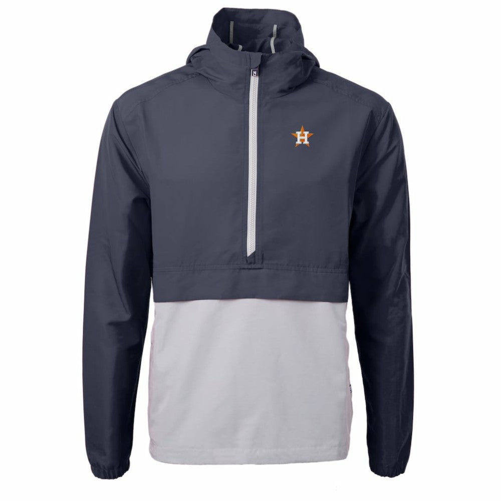 MLB Houston Astros Cutter & Buck Charter Eco Recycled Half-Zip Anorak Jacket