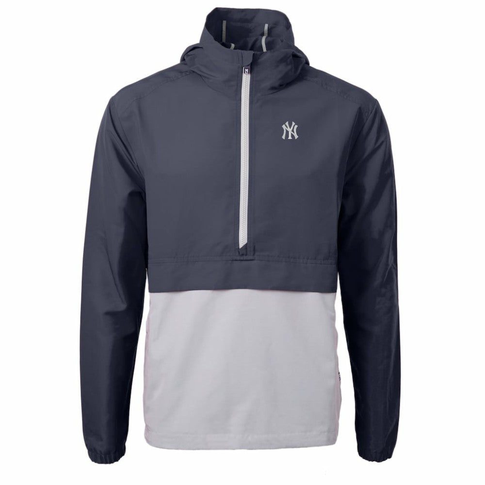 MLB New York Yankees Cutter & Buck Charter Eco Recycled Half-Zip Anorak Jacket