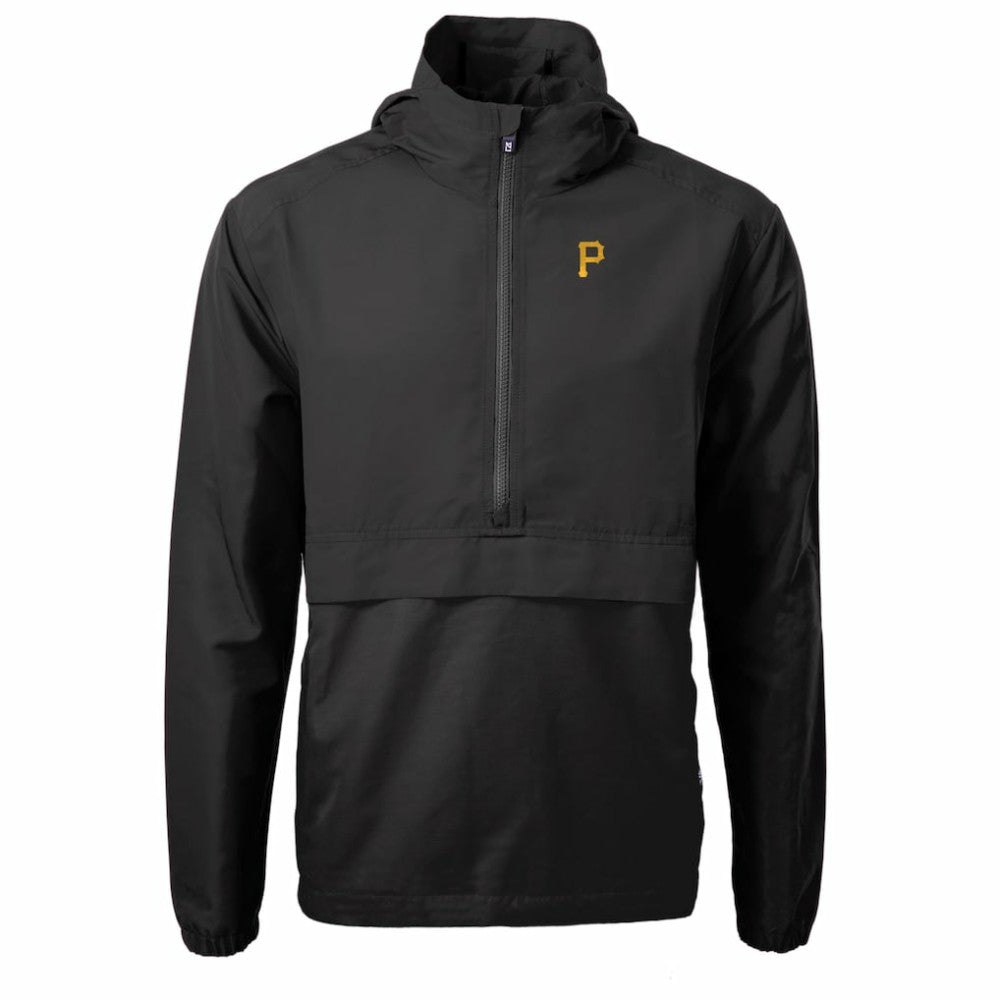 MLB Pittsburgh Pirates Cutter & Buck Charter Eco Recycled Half-Zip Anorak Jacket