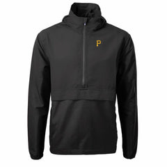 MLB Pittsburgh Pirates Cutter & Buck Charter Eco Recycled Half-Zip Anorak Jacket
