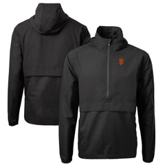 MLB San Francisco Giants Cutter & Buck Charter Eco Recycled Half-Zip Anorak Jacket