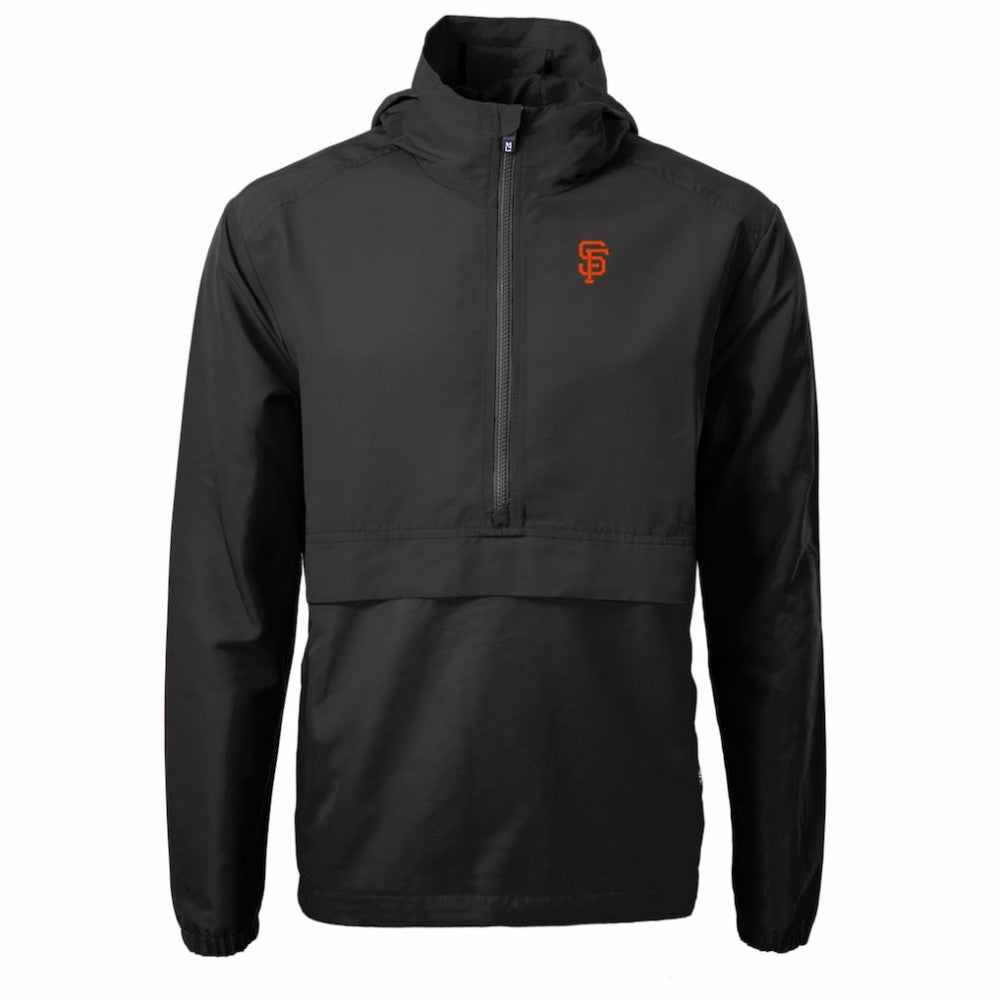MLB San Francisco Giants Cutter & Buck Charter Eco Recycled Half-Zip Anorak Jacket