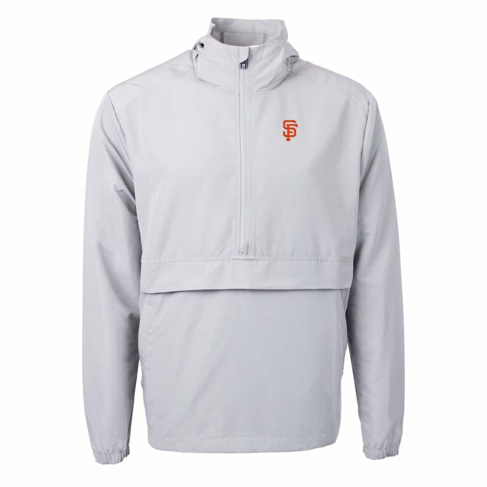 MLB San Francisco Giants Cutter & Buck Charter Eco Recycled Half-Zip Anorak Jacket