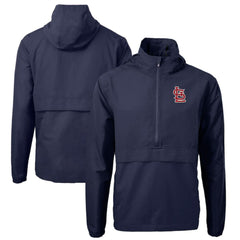 MLB St. Louis Cardinals Cutter & Buck Charter Eco Recycled Half-Zip Anorak Jacket